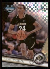 Cody Williams 2023-24 Bowman University Chrome X-Fractor #16 Colorado Buffaloes