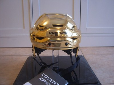 Brand New Pro Stock Vegas Golden Knights Warrior Covert CF 100 Hockey Helmet S