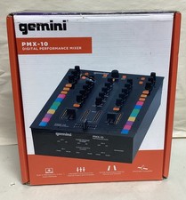 Gemini - PMX-10 didital performance mixer 2-Channel Combat- Free S H