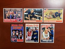 Indiana Fever Sophie Cunningham Caitlin Clark Lexie Hull WNBA Basketball Cards