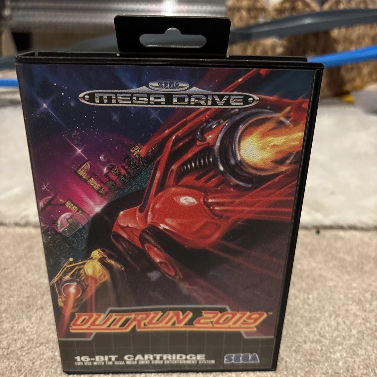 Jeu Vidéo OutRun 2019 Pour SEGA Megadrive 32X - Édition SEGA - Très Bon état Avec Boîte Et Notice