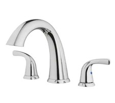 New Project Source Chrome 2 handle Deck Mount Roman High Arc Bathtub Faucet