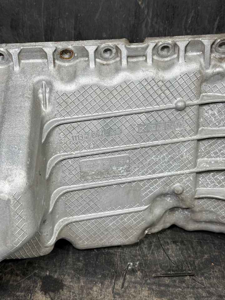 BMW F87 F80 F82 F83 M2 M3 M4 2015-2020 OEM motor S55 cárter de aceite *roto* Foto 4 de 4