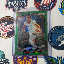 Panini 2025 Prizm WNBA Green Prizm Monique Akoa Makani Phoenix Mercury #98 RC