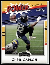 2021 Panini Contenders #PP-CCA Chris Carson Power Players