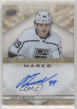 2021 Ovation UD Glass Magnifying Marks Gold 2/35 Alex Turcotte #MM-TU Auto f1h