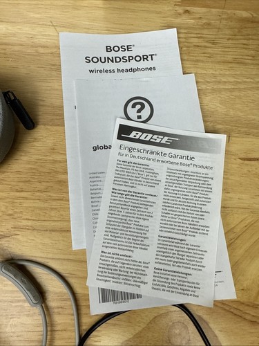 Bose SoundSport Cuffie Bluetooth Wireless In Ear Citron TESTATE Allenamento Palestra - Foto 7 di 8