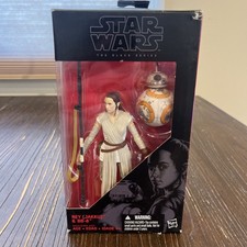 Star Wars The Black Series 6 Rey Jakku BB-8 Droid Action Figure 02 Hasbro NEW