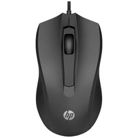 HP 100 Maus Kabelgebunden Optisch Schwarz 3 Tasten 1600 Dpi