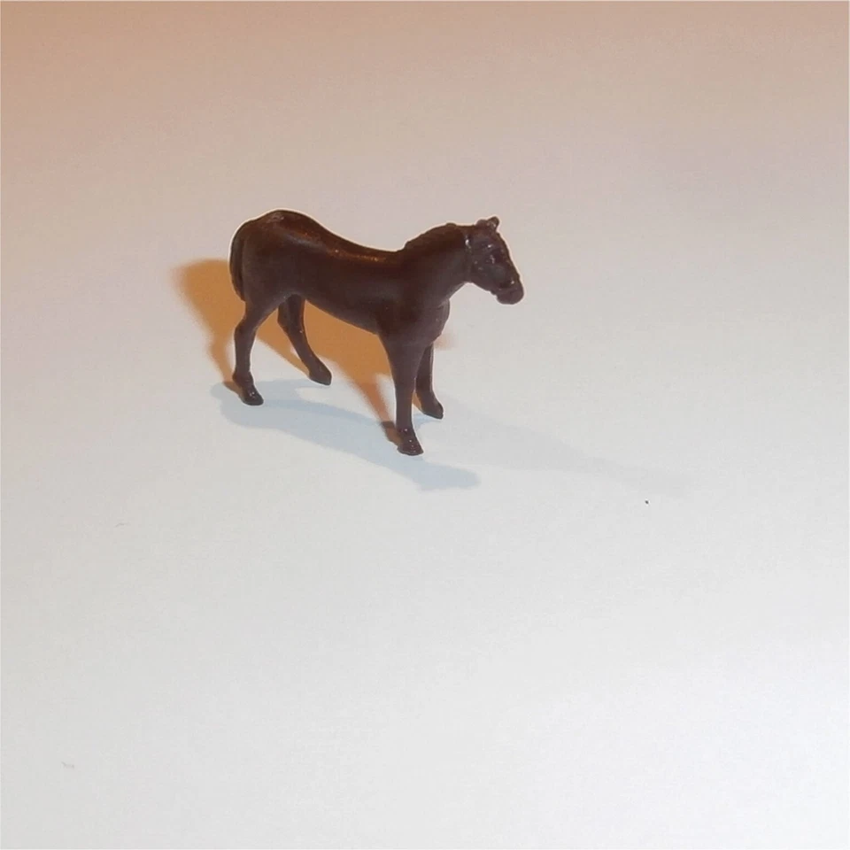 Dinky Toys Dublo 73 Horse Float Brown Plastic Horse - Image 2 of 4