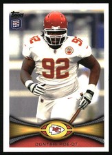 2012 Topps #285 Dontari Poe RC Kansas City Chiefs