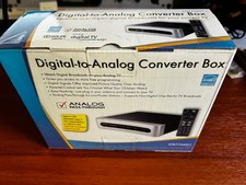 RCA Digital-to Analog Converter Box STB7766G1 Complete  Tested w/Remote  Power