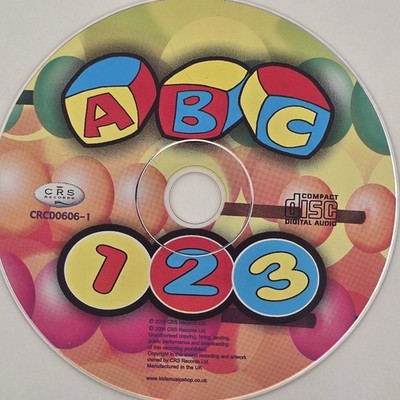 CRS Records ABC 123 CD Children's Educational Learning Music