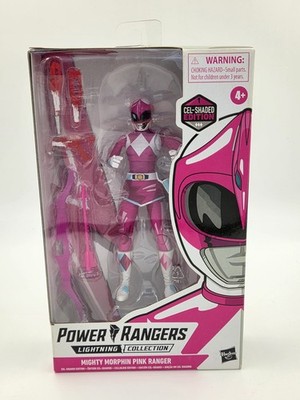 Power Rangers Lightning Collection Mighty Morphin Cell Shaded Pink Figure MMPR