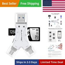 SD Card Reader for iPhone/ipad/Android/Mac/Co...
