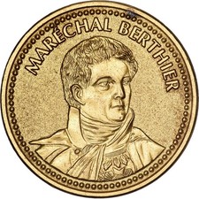 France, Médaille, Napoléon Ier, Maréchal Berthier, Cupro-aluminium-nickel