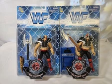 Road Warrior Hawk & Animal WWF Jakks Shotgun Saturday Night BCA Figures New NIB