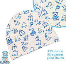 Adult cap Blue baby Toys print