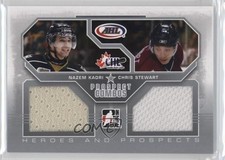 2009-10 ITG Heroes and Prospects Silver /40 Nazem Kadri Chris Stewart #PC-10 2d8