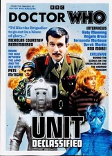 BBC Doctor Who Bookazine #39 2025 Unit Declassified, Nicholas Courtney