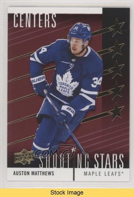 2019-20 Upper Deck Shooting Stars Centers Red Auston Matthews #SSC-3 READ 06wk
