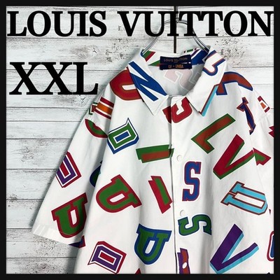 [Guter Zustand / XXL Größe] Louis Vuitton x NBA Letter Overshirt Limited