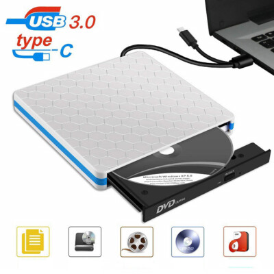 Externes DVD Laufwerk Extern USB 3.0 USB Type CD Laufwerk RW ROM Optisches Drive