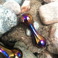 EDC Solid Titanium Begleri Unzip Toys Knucklebone Turn Bone Finger Dumbbell Gift