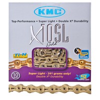 Kmc X10sl 10-speed Chain Ti Gold on sale Kmc X10sl 10-speed Chain Ti Gold on sale