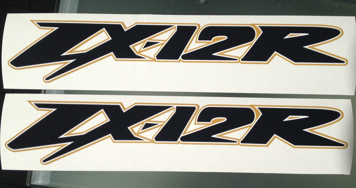ZX12R Decals / Stickers LARGE for Right and Left Side Fairings