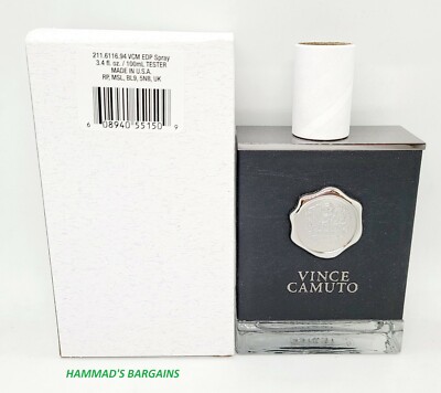 VINCE CAMUTO EDT 3.4 OZ / 100 ML FOR MEN (NEW IN WHITE BOX)