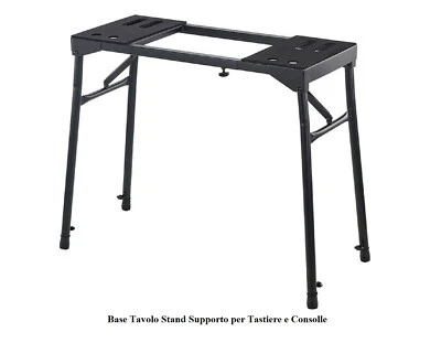 GEWA SUPPORTO STAND REGOLABILE PROFESSIONALE PER TASTIERA PIANO MIXER CONSOLLE DJ