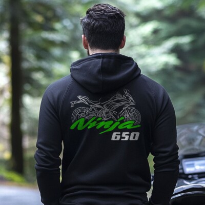 Kawasaki Ninja 650/650R 2006-2025 - Motorcycle Hoodie Pullover for