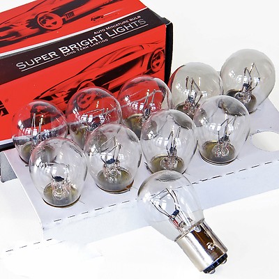 10x bay15d Lampe Lima 21 Watt 5 Watt 12V Auto Glühbirne OVP P21/5W