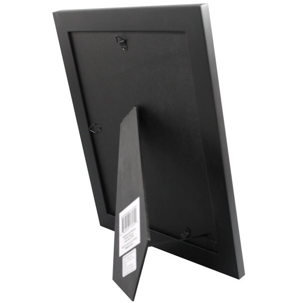 Mainstays 8" x 10" Bevel Wide Black Picture Frame Free & Fast