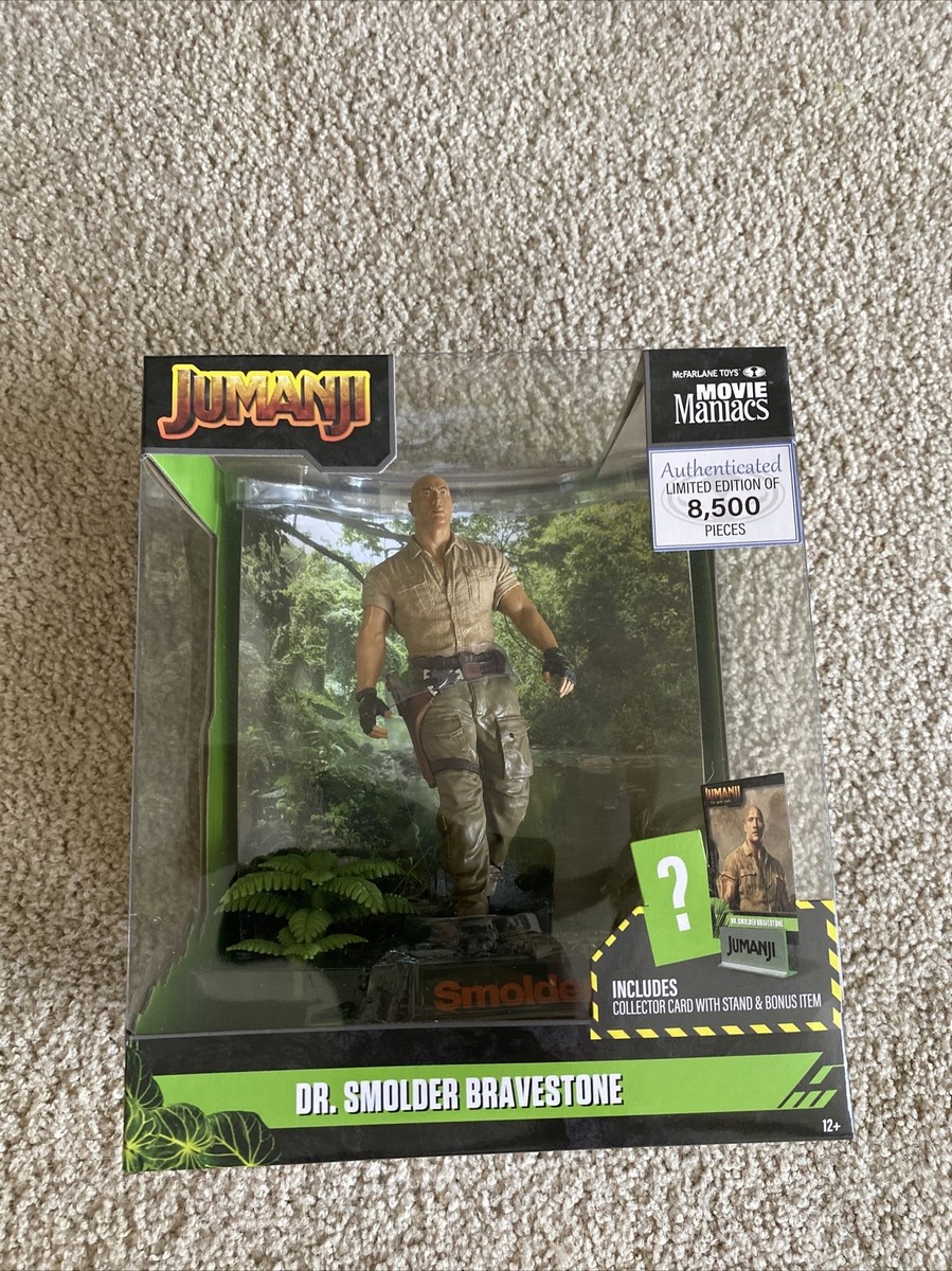 McFarlane Toys Movie Maniacs 6 Inch Jumanji Smolder - The Rock | eBay