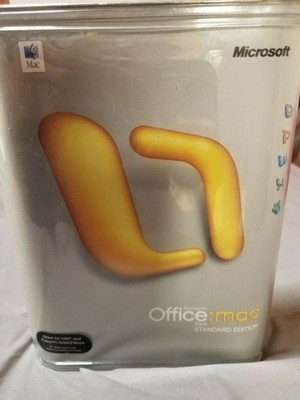Ms office 2004 standard mac uk 731-00994 (805529708976)