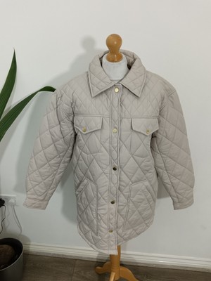 Costco wetterfeste beige Steppjacke Gr. M neu