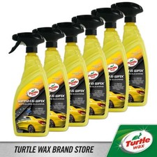 Turtle Wax 53143 Hybrid Wash & Wax Waterless Cleaning Rain Repellent 6X750Ml