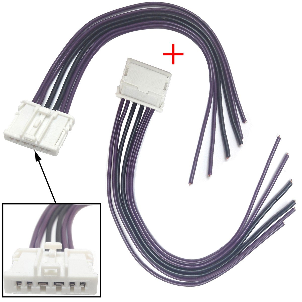 Faisceau électrique Prise Porte Lampe Pour Peugeot 206 SW 307 407 - 6 Fils, Référence SC36673