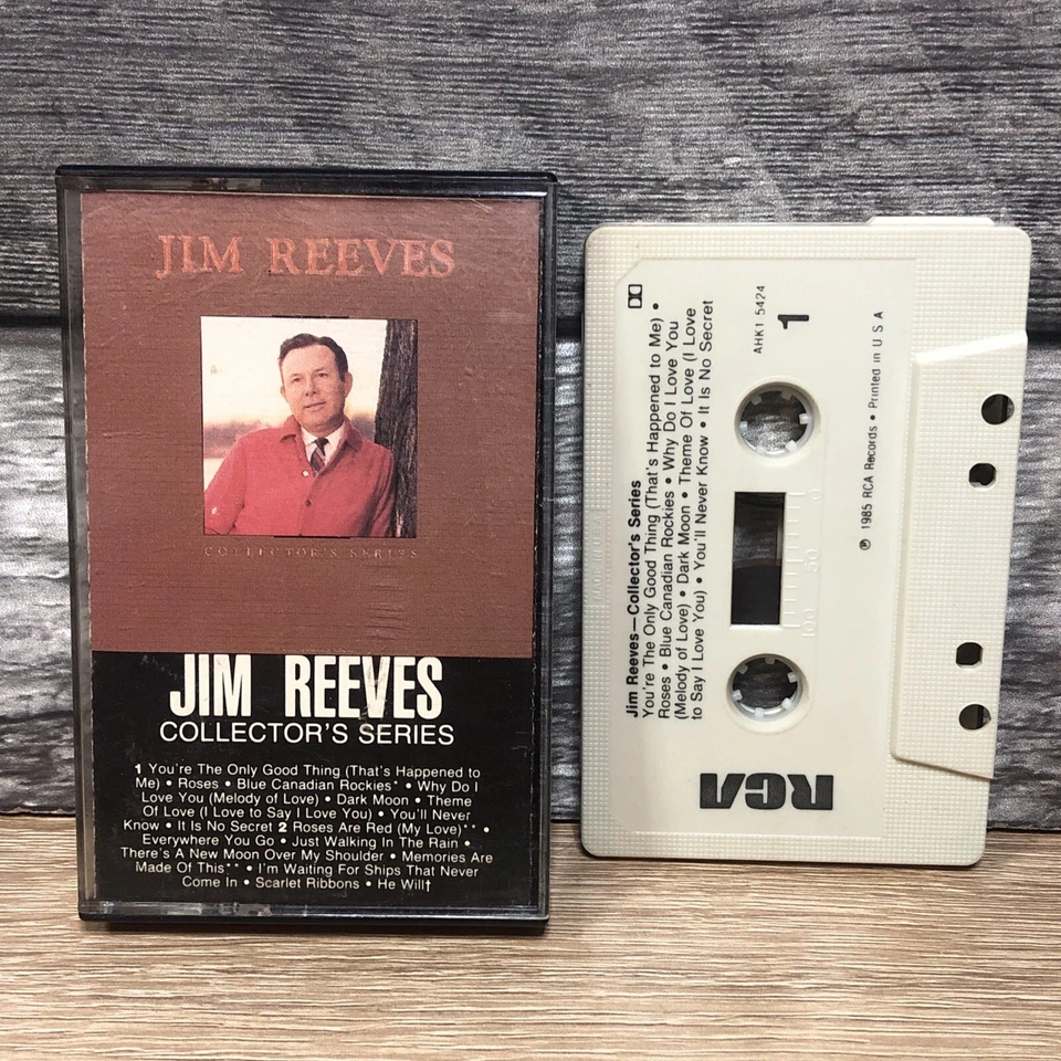 Jim Reeves Collector's Series Cassette Play Tested 1985 RCA Records - Image 2 of 4