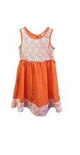 Jona Michelle Girls Sleeveless Casual Spring/Summer Playwear Dress - D-12