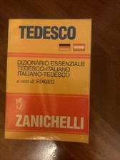 Dizionario Essenziale Tedesco Italiano, Italiano Tedesco Zanichelli 