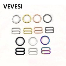 Rings and Sliders Bra Making/Replacement Metal Supplies Garment DIY Accessories