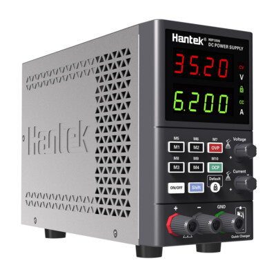 DC Power Supply 35V/6A CC CV Variable Regulated Dual Digital Test Adjustable
