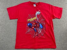 Spiderman Shirt YOUTH Spider-Man Mad Engine Marvel Comics megaprint venom VTG