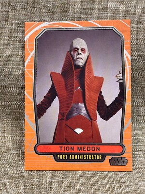 2012 Topps Star Wars Galactic Files Tion Medon #89