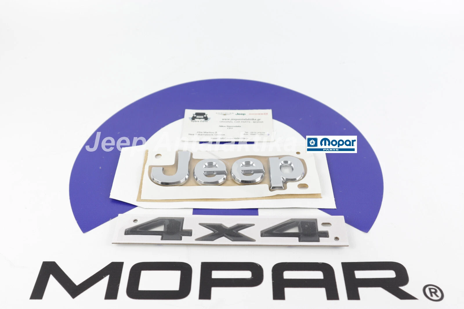 【中古】バッジ Jeep & 4x4 Emblems 55112903AB 55157088AC New Genuine Mopar | eBay