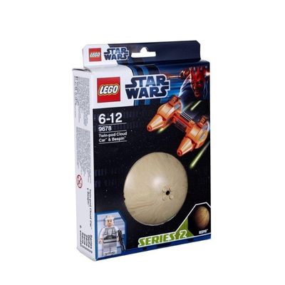 9678 TWIN-POD CLOUD CAR & BESPIN star wars lego NISB legos set