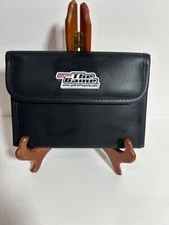 Get Into The Game Gameboy Advance Travel Black Leather Carry Case 